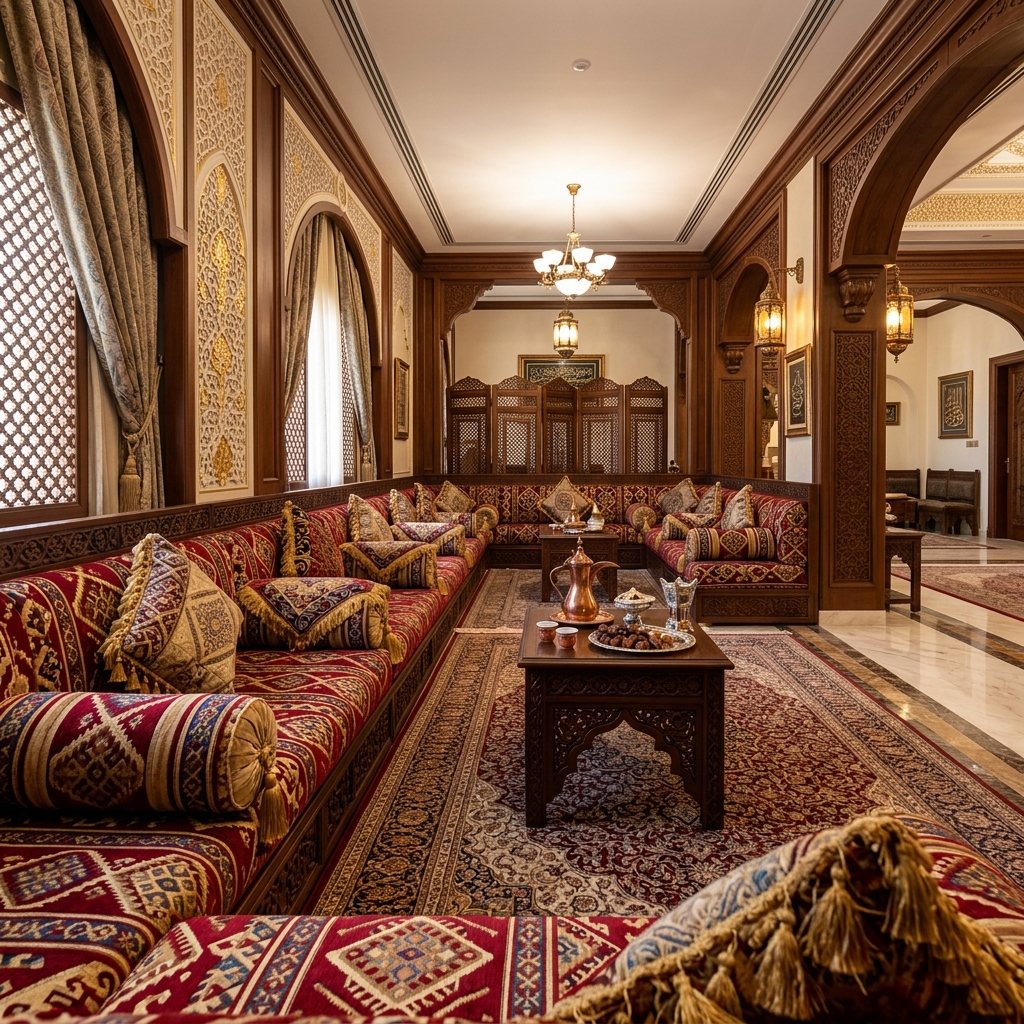 Traditional Saudi Royal Majlis
